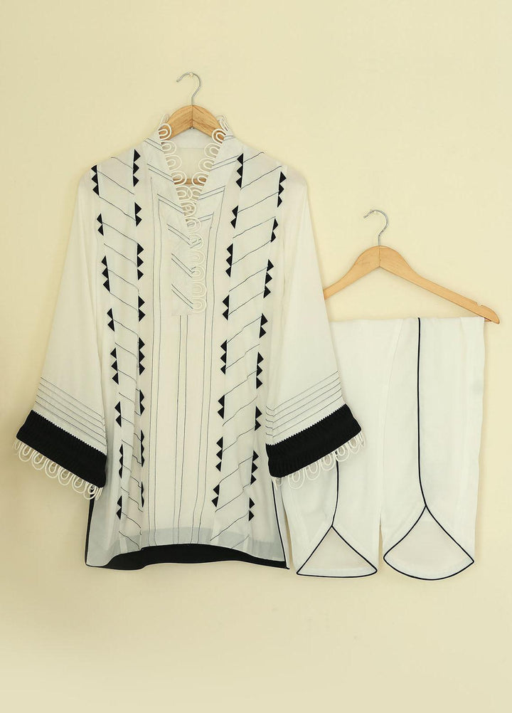 The Woven Palace Casual Pret  Georgette 2 Piece TWP-S005 RUMI