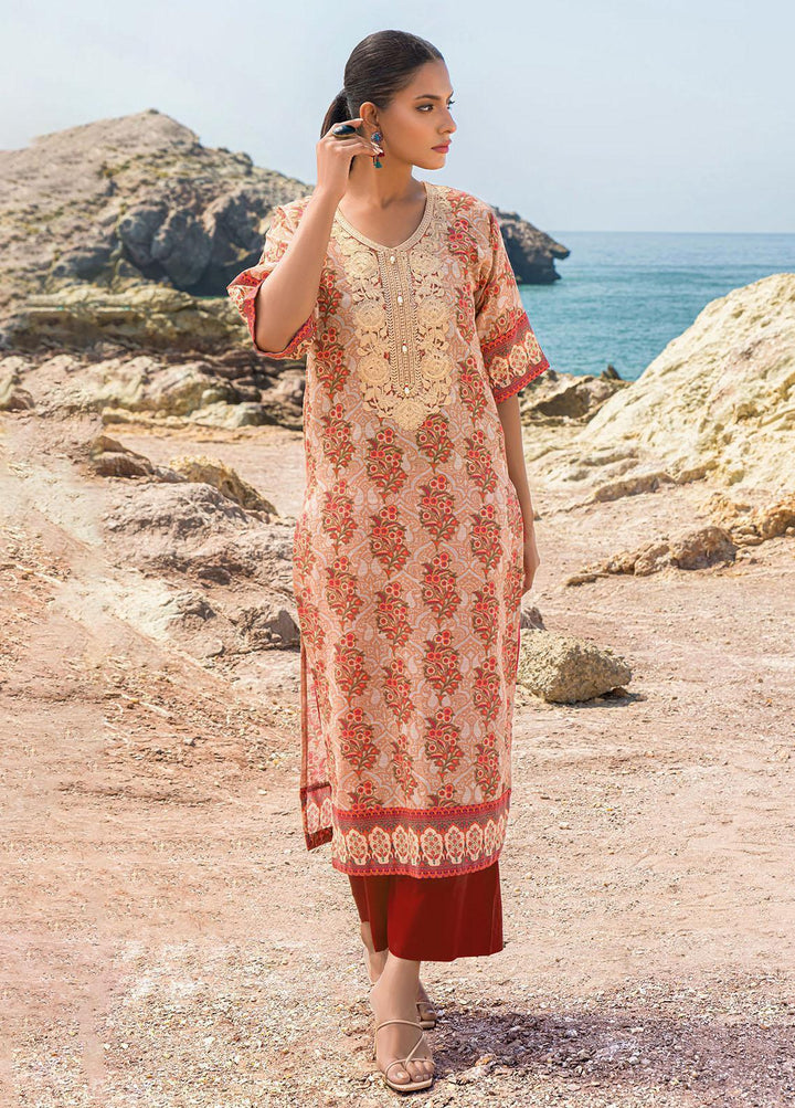 The Woven Palace Embroidered Khaddar Suits Unstitched 2 Piece TWP22K WPK22UN-LO009 NYRA - Winter Collection
