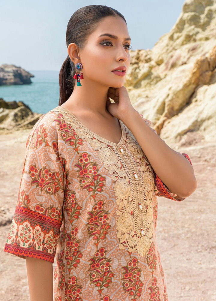 The Woven Palace Embroidered Khaddar Suits Unstitched 2 Piece TWP22K WPK22UN-LO009 NYRA - Winter Collection