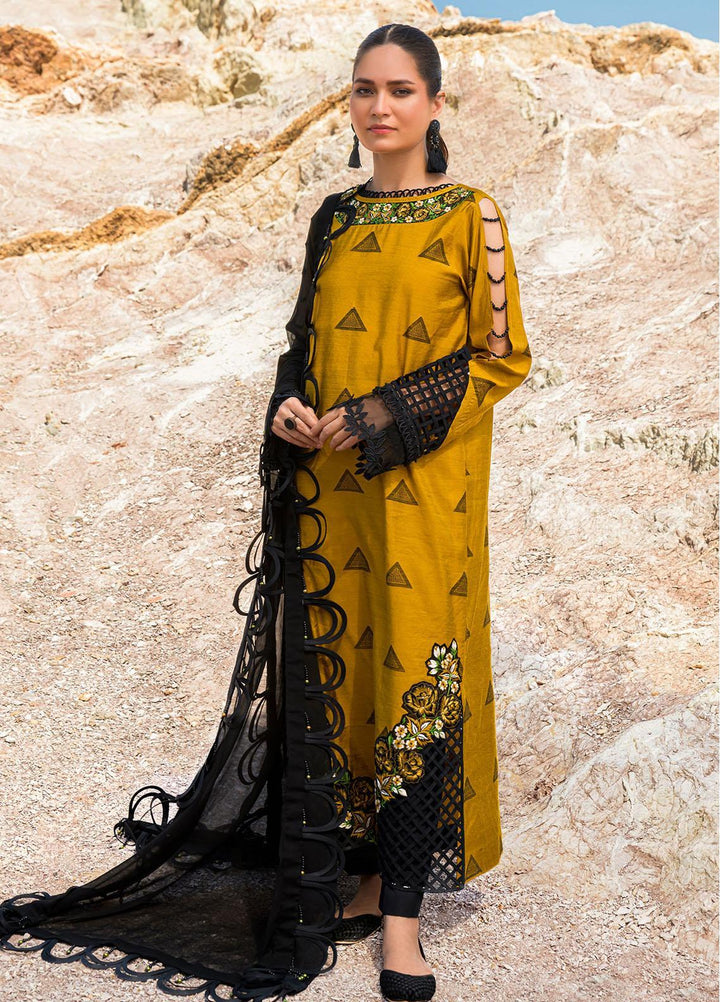 The Woven Palace Embroidered Jacquard Suits Unstitched 2 Piece TWP22ZM WJE22UN-MU004 RUNE - Luxury Collection