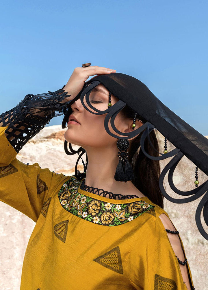 The Woven Palace Embroidered Jacquard Suits Unstitched 2 Piece TWP22ZM WJE22UN-MU004 RUNE - Luxury Collection