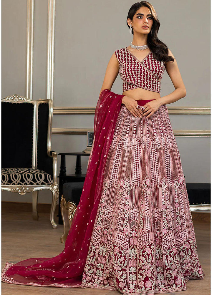 Threads & Motifs Luxury Pret  Organza Lehenga and Blouse 8108