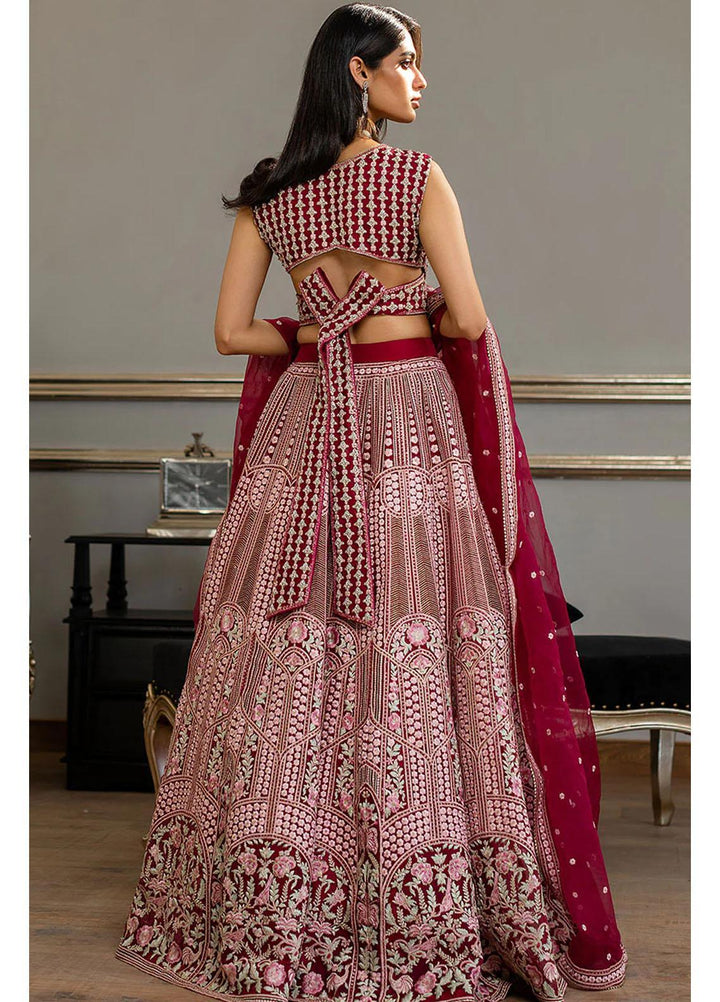 Threads & Motifs Luxury Pret  Organza Lehenga and Blouse 8108