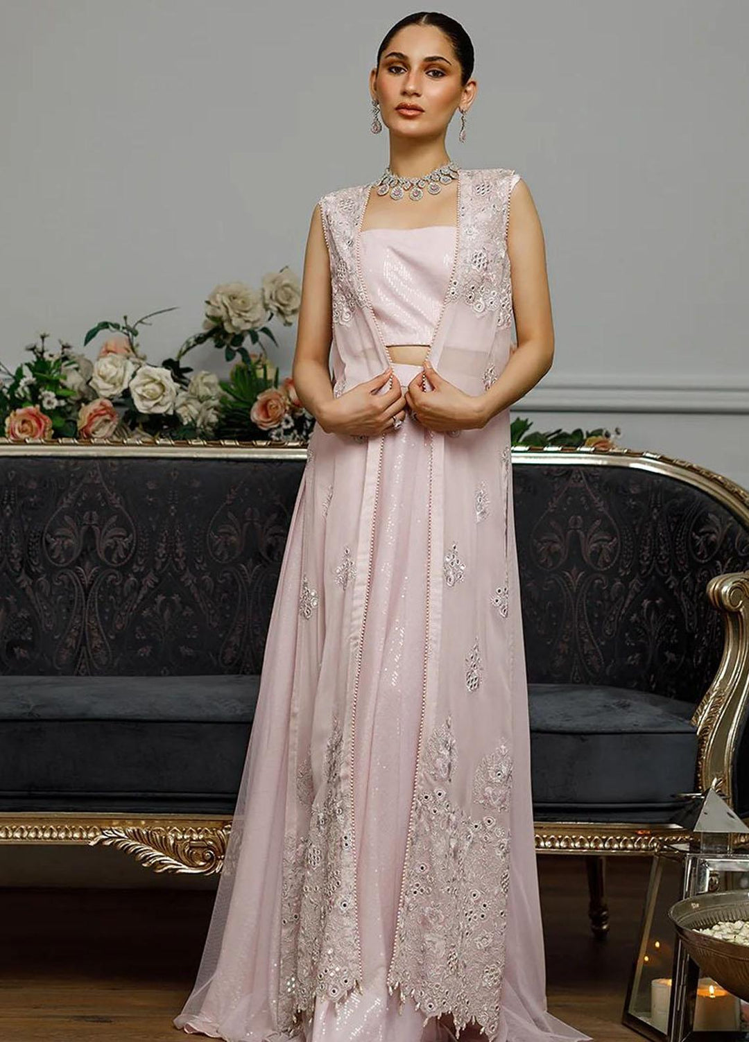 Threads & Motifs Pret Formal Wear Chiffon 2 Piece Suit 7939