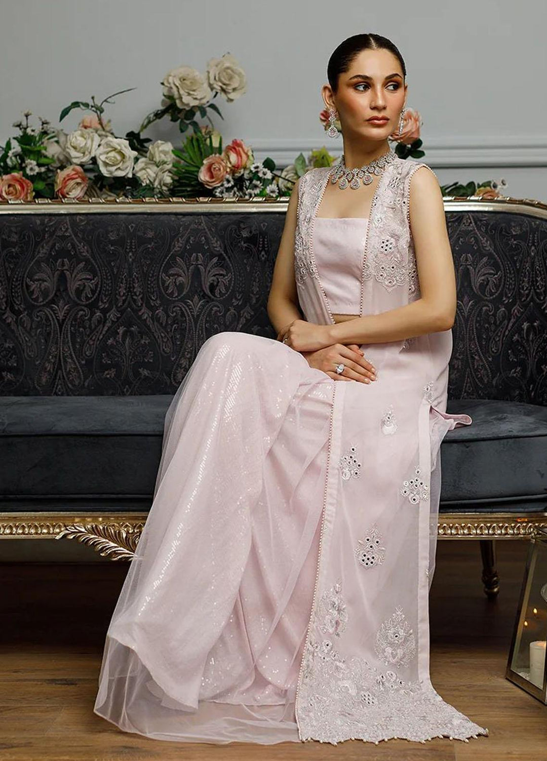 Threads & Motifs Pret Formal Wear Chiffon 2 Piece Suit 7939