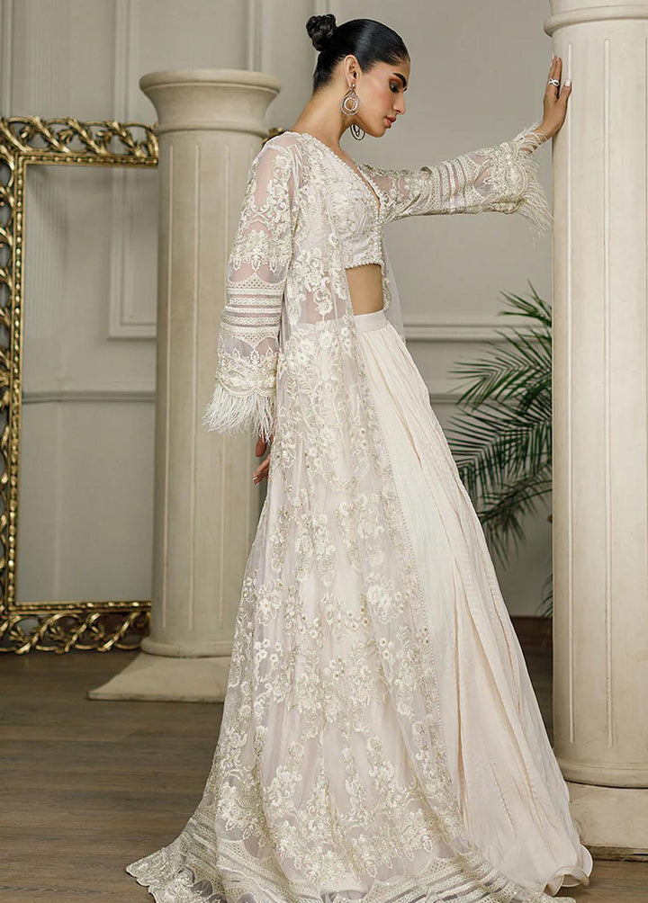 Threads & Motifs Pret Embroidered Net Jacket Dress 8273.2