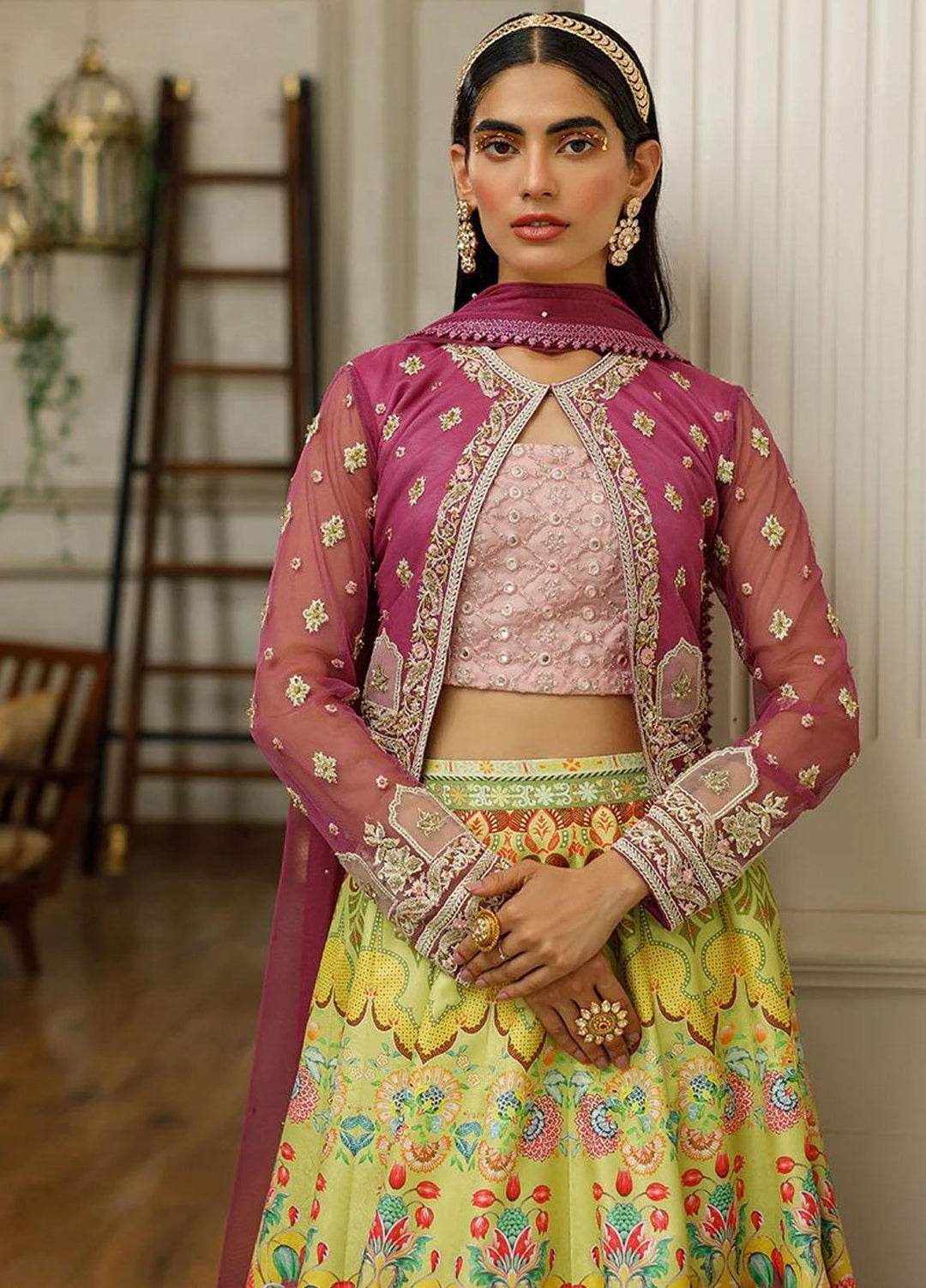 Threads & Motifs Pret Formal Wear Net 2 Piece Suit 8404