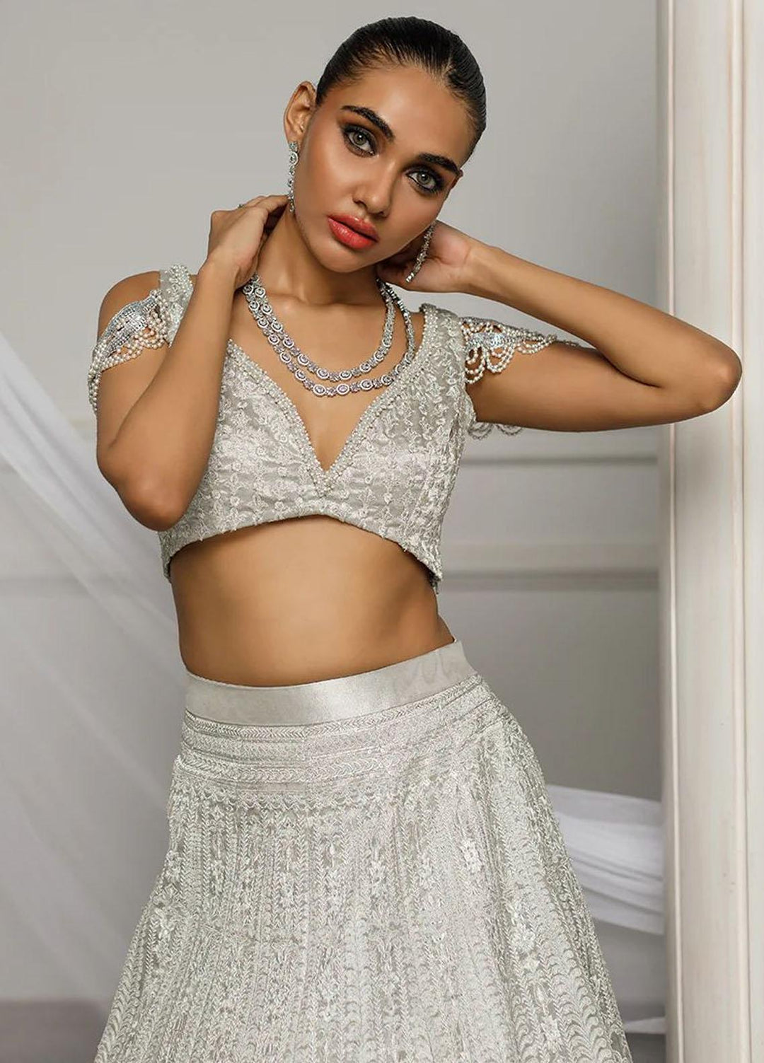 Threads & Motifs Pret Formal Wear Tissue 2 Piece Suit 8572