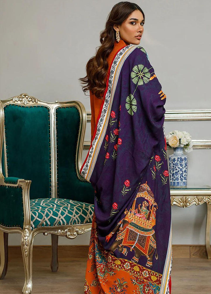 Threads & Motifs Printed Viscose  Shawls THM23SH Shawl-8223 - Winter Shawls