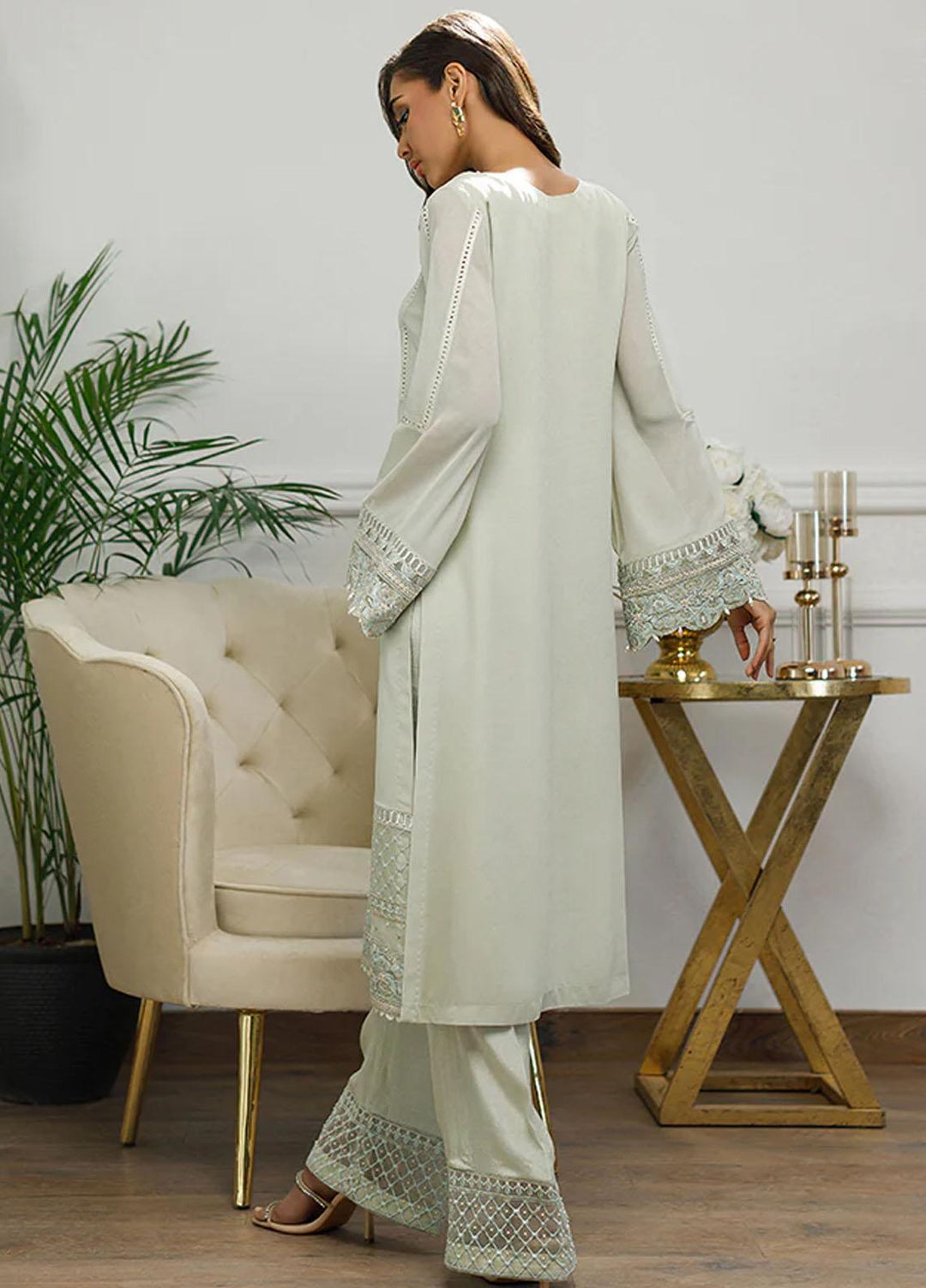 Threads & Motifs Pret  Chiffon Shirt 8268