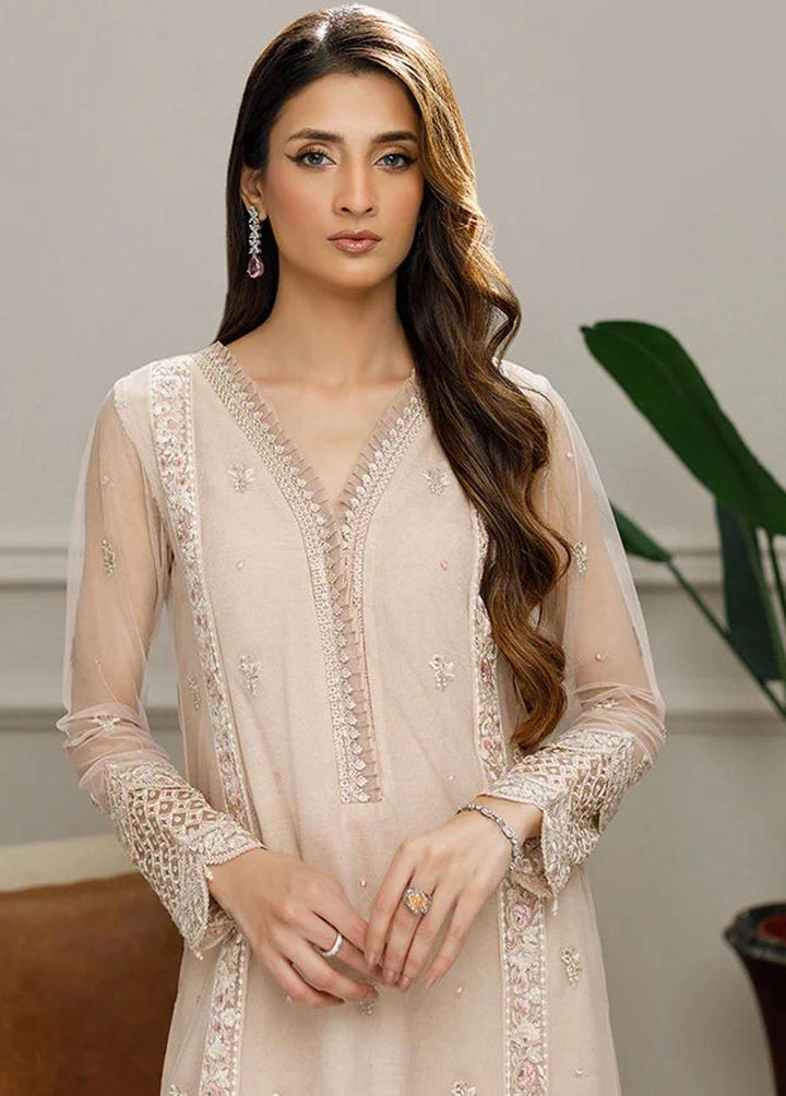Threads & Motifs Luxury Pret  Net Shirt 8317