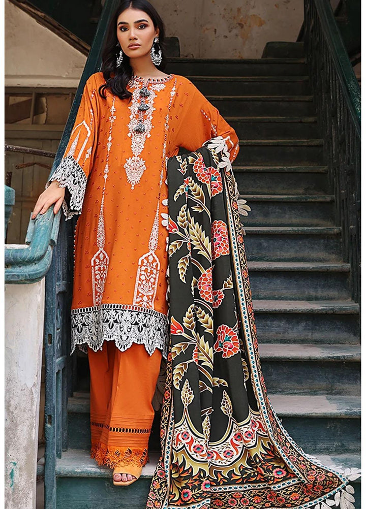 Threads & Motifs Embroidered Khaddar Suits Unstitched 2 Piece THM21UK 7503 - Winter Collection