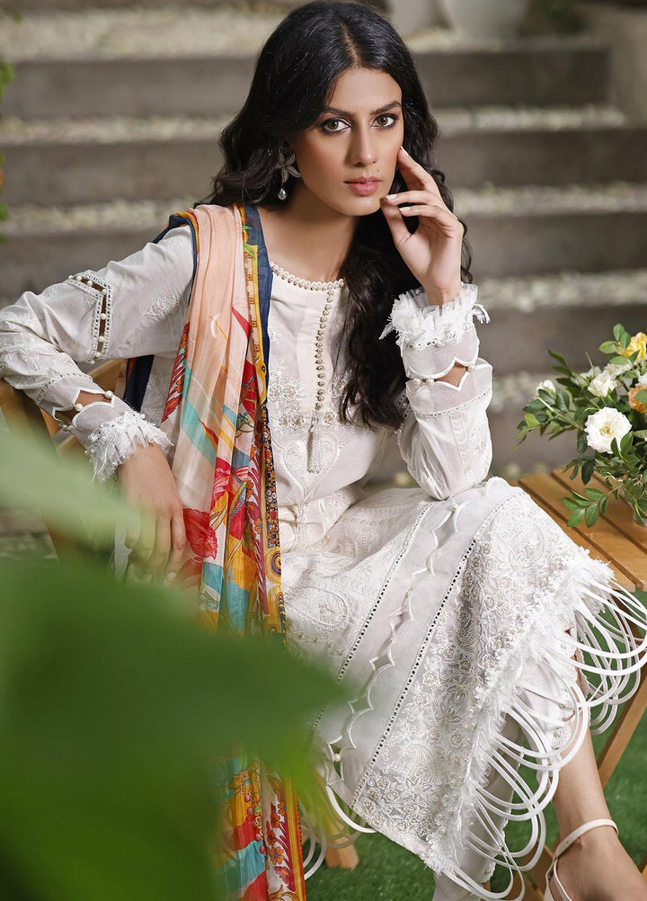 Threads & Motifs Embroidered Lawn Suits Unstitched 3 Piece THM22UL 7631 - Luxury Summer Collection