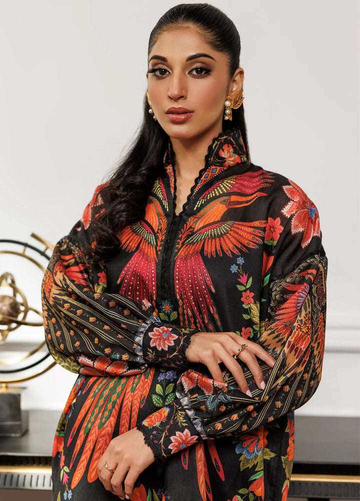 Threads And Motifs Pret Embroidered Viscose Silk 2 Piece Suit 8959