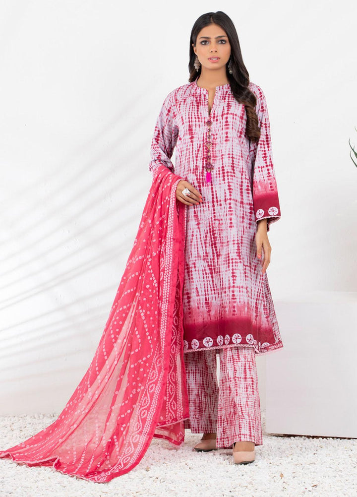 Tie & Die by ZS Textiles  Cotton Suits Unstitched 3 Piece ZS21TD-2 D-02 - Winter Collection