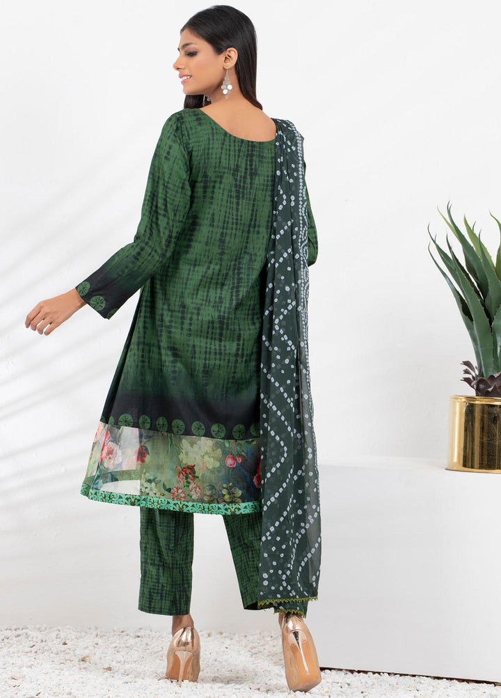 Tie & Die by ZS Textiles  Cotton Suits Unstitched 3 Piece ZS21TD-2 D-03 - Winter Collection