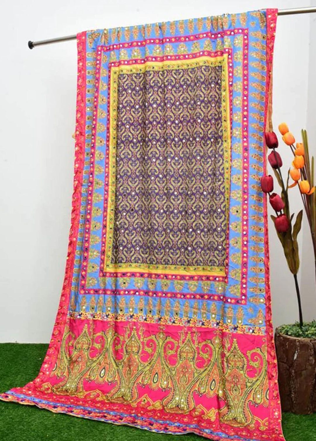TNG Charmause Silk Dupatta TNG-MFD-0021 - Dupatta Collection