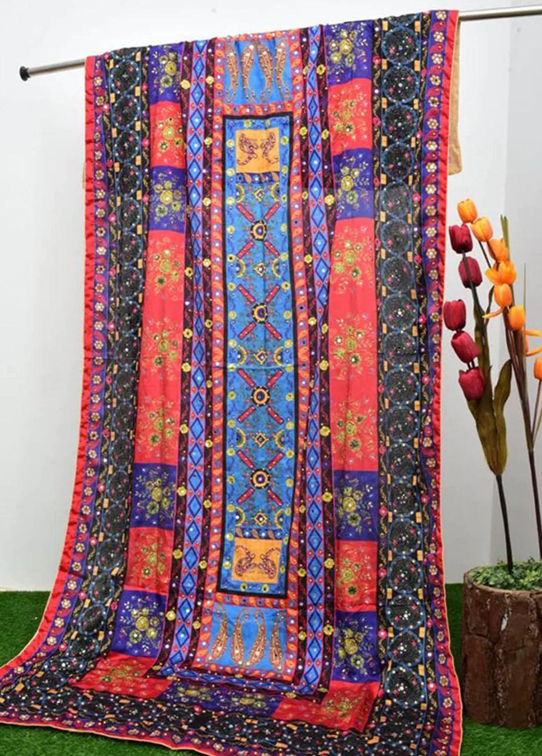 TNG Charmause Silk Dupatta TNG-MFD-0024 - Dupatta Collection