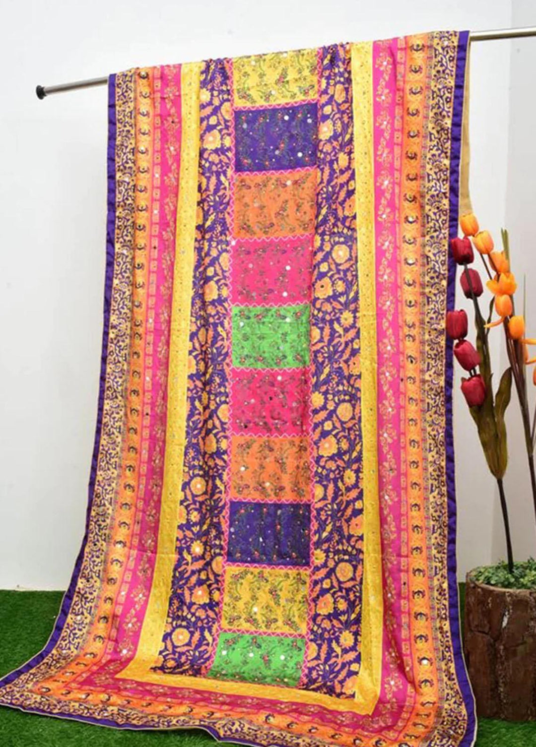 TNG Charmause Silk Dupatta TNG-MFD-0026 - Dupatta Collection