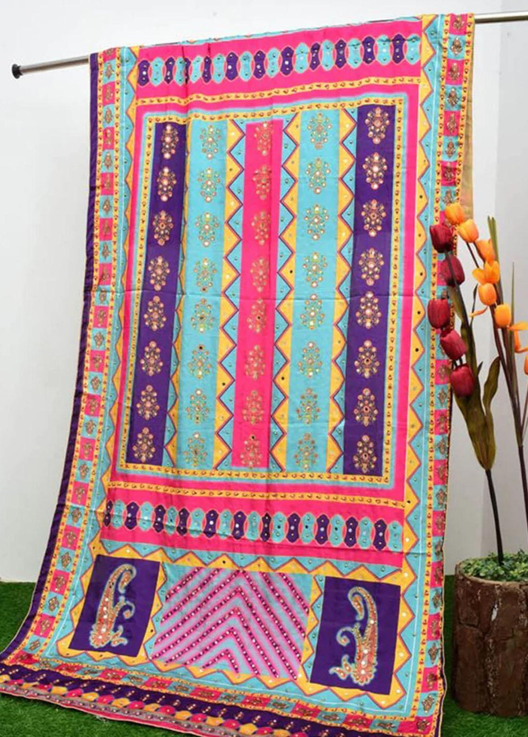 TNG Charmause Silk Dupatta TNG-MFD-005 - Dupatta Collection