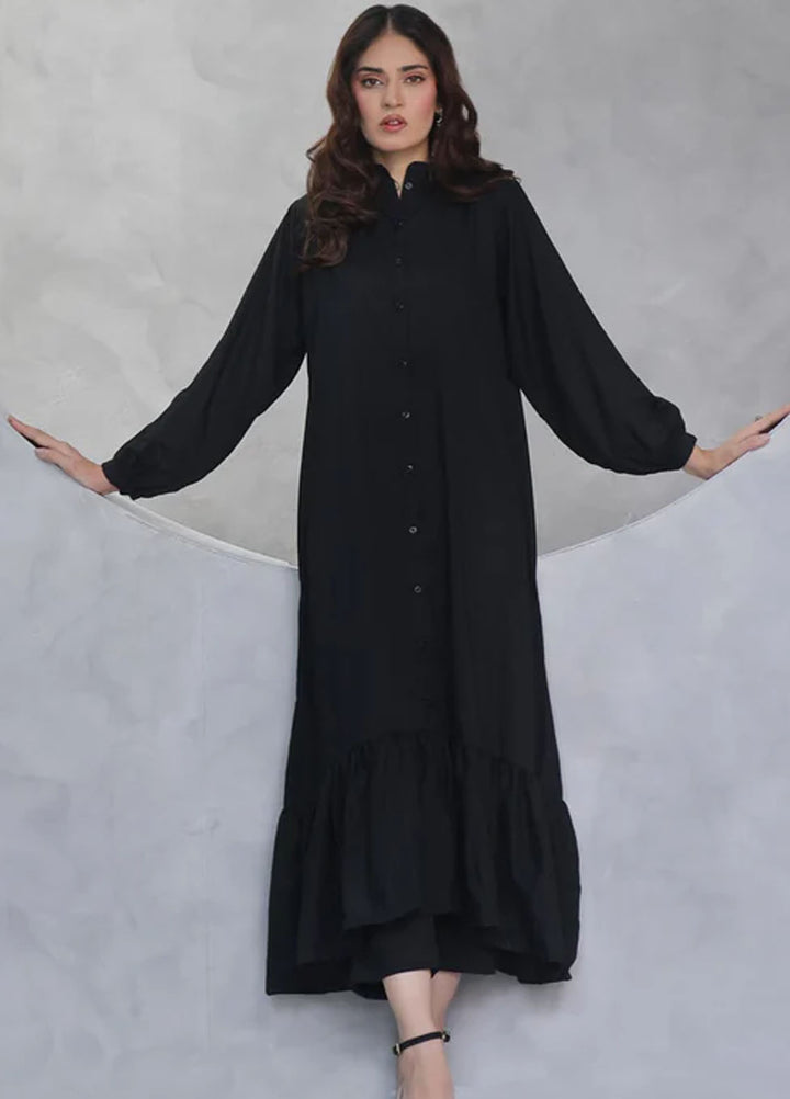 TNG Pret Plain Blended Cotton 2 Piece Suit Kyara Frock