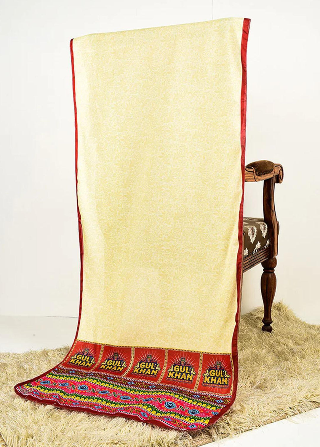 TNG Lawn Stoles Gul Khan - Stoles Collection