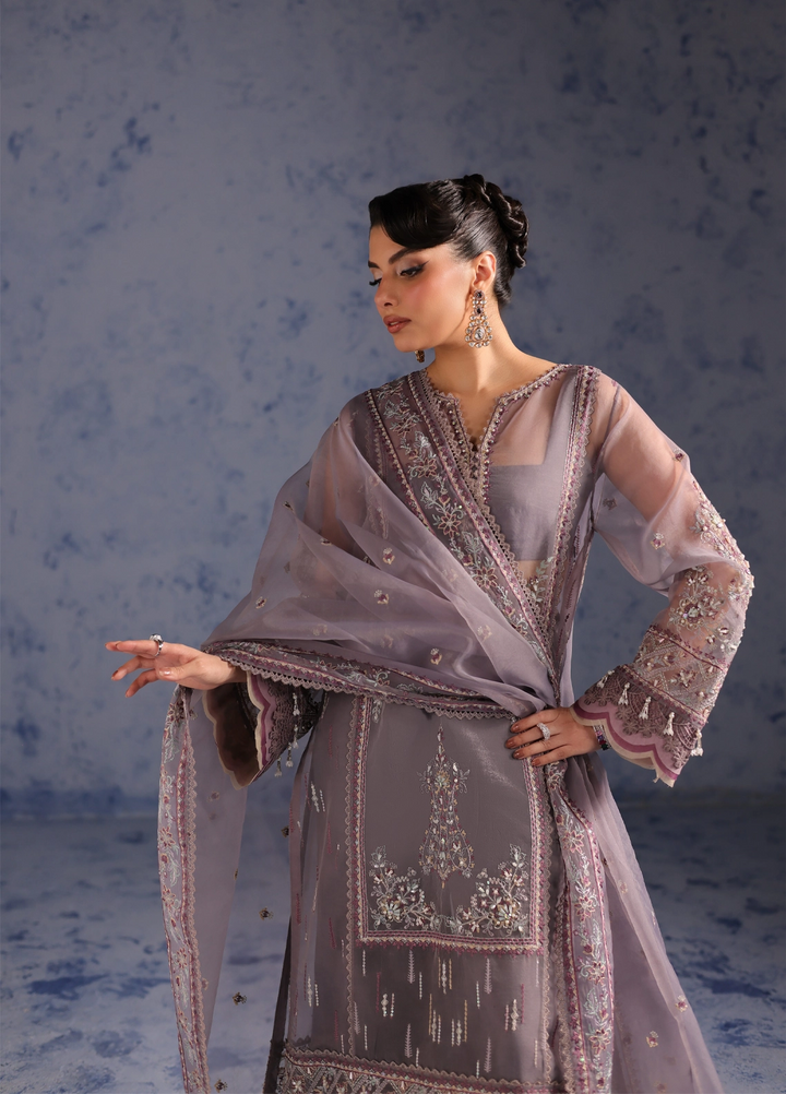 Amoris by Imran Ramzan Embroidered Organza 3 Piece Suit Tonalita di Seta - Wedding Collection