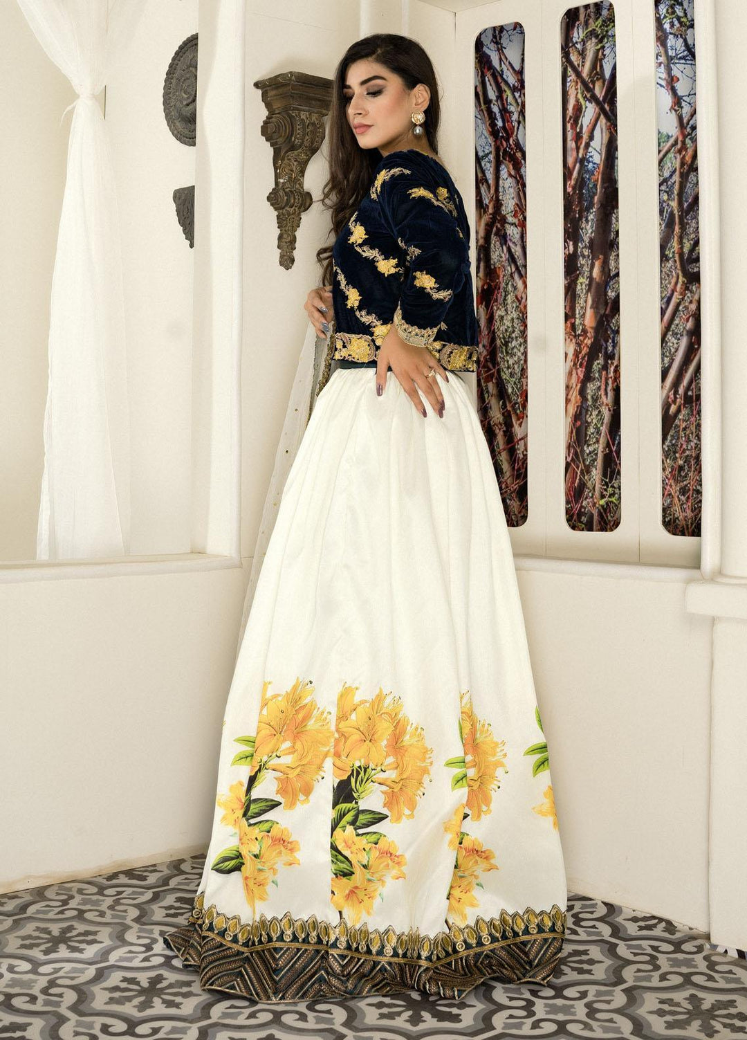 Top Notch Pret Luxury Velvet 3 Piece TNH21L Solaris