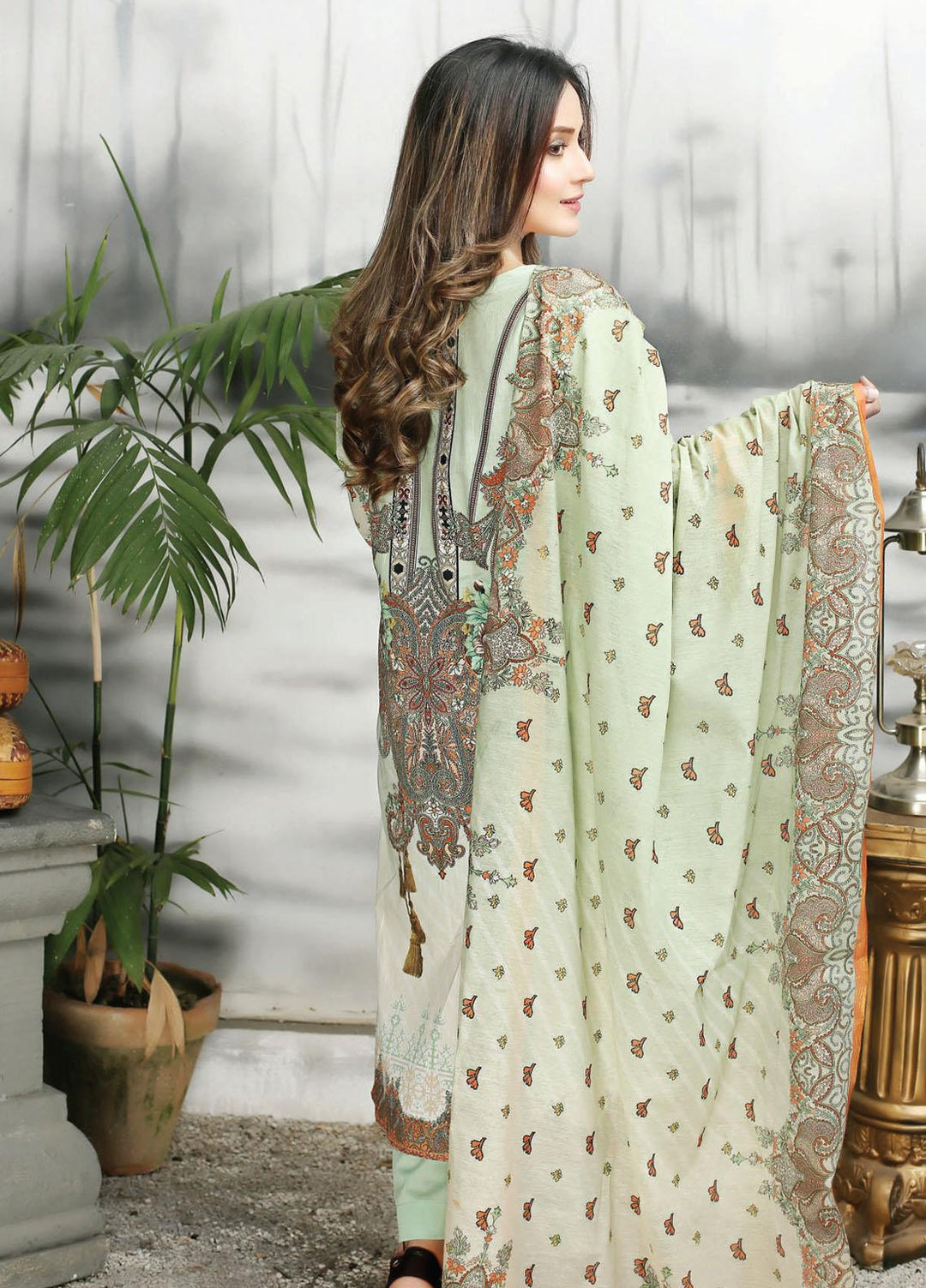 Universal By Sitara Printed Lawn Suits Unstitched 3 Piece SIT22-U4 D-79 - Summer Collection