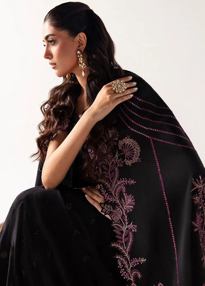 Unkahi Baaten By Jamnii Embroidered Chiffon Unstitched Saree JMN25UB Afreen - Festive Collection