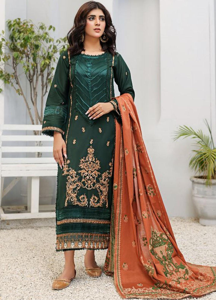 Uraan By Panache Jacquard Lawn Suits Unstitched 3 Piece PCH23U D-10 - Spring Collection