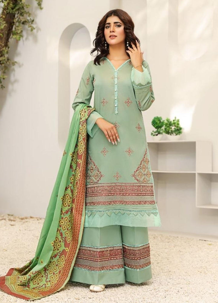 Uraan By Panache Jacquard Lawn Suits Unstitched 3 Piece PCH23U D-8 - Spring Collection