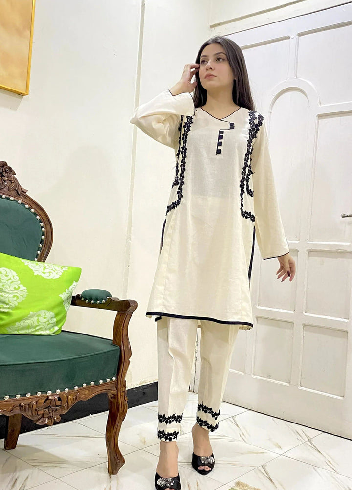 Urban Cut Pret Embroidered Cotton 2 Piece Suit UC2PE00141