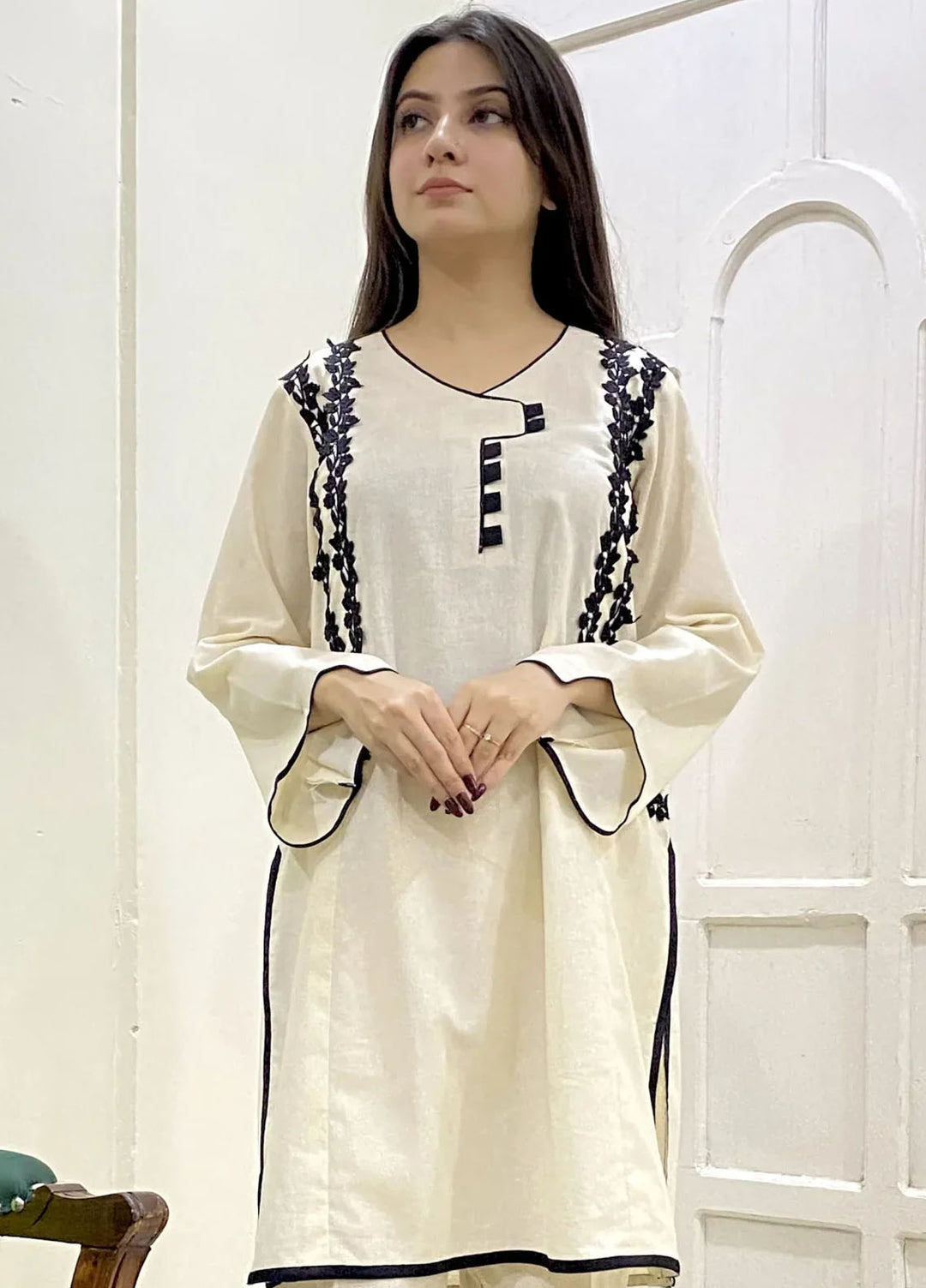 Urban Cut Pret Embroidered Cotton 2 Piece Suit UC2PE00141