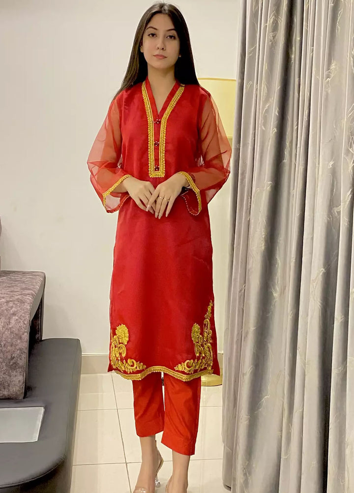 Urban Cut Pret Embroidered Cotton 2 Piece Suit UC2PE00401