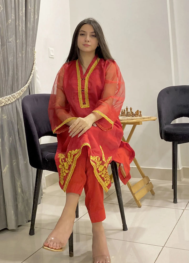 Urban Cut Pret Embroidered Cotton 2 Piece Suit UC2PE00401