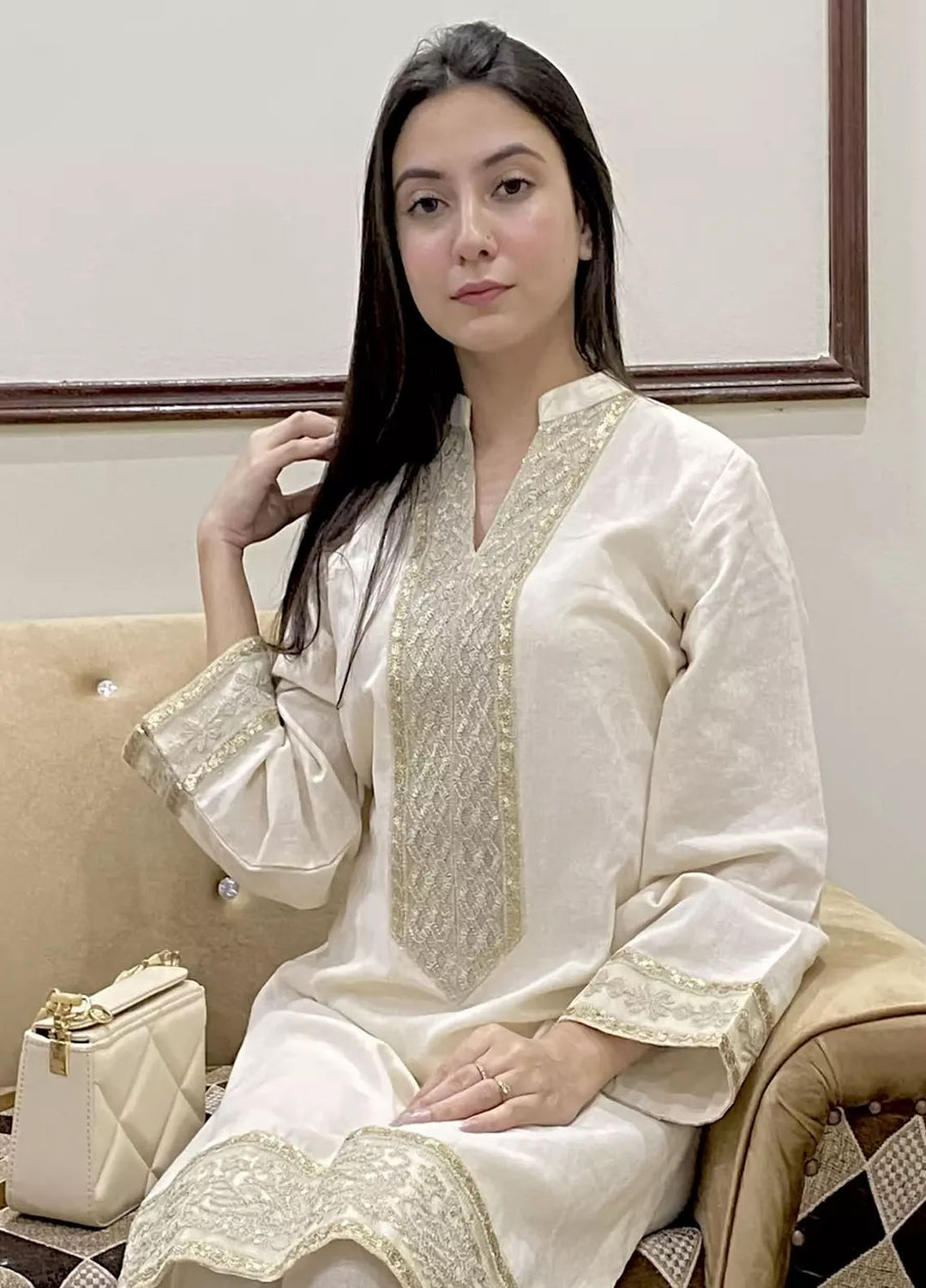 Urban Cut Pret Embroidered Cotton 2 Piece Suit UC2PE0071