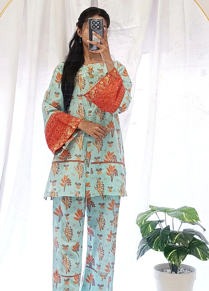 Urban Cut Pret Embroidered Lawn 2 Piece Suit UC2PE0161