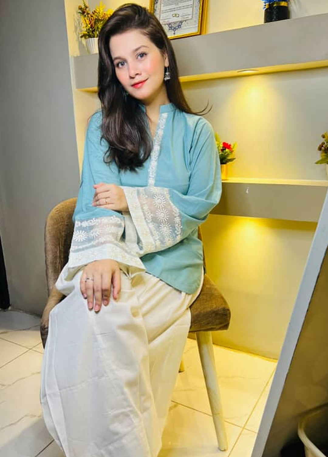 Urban Cut Pret Embroidred Cotton 2 Piece Suit UC2PC0183