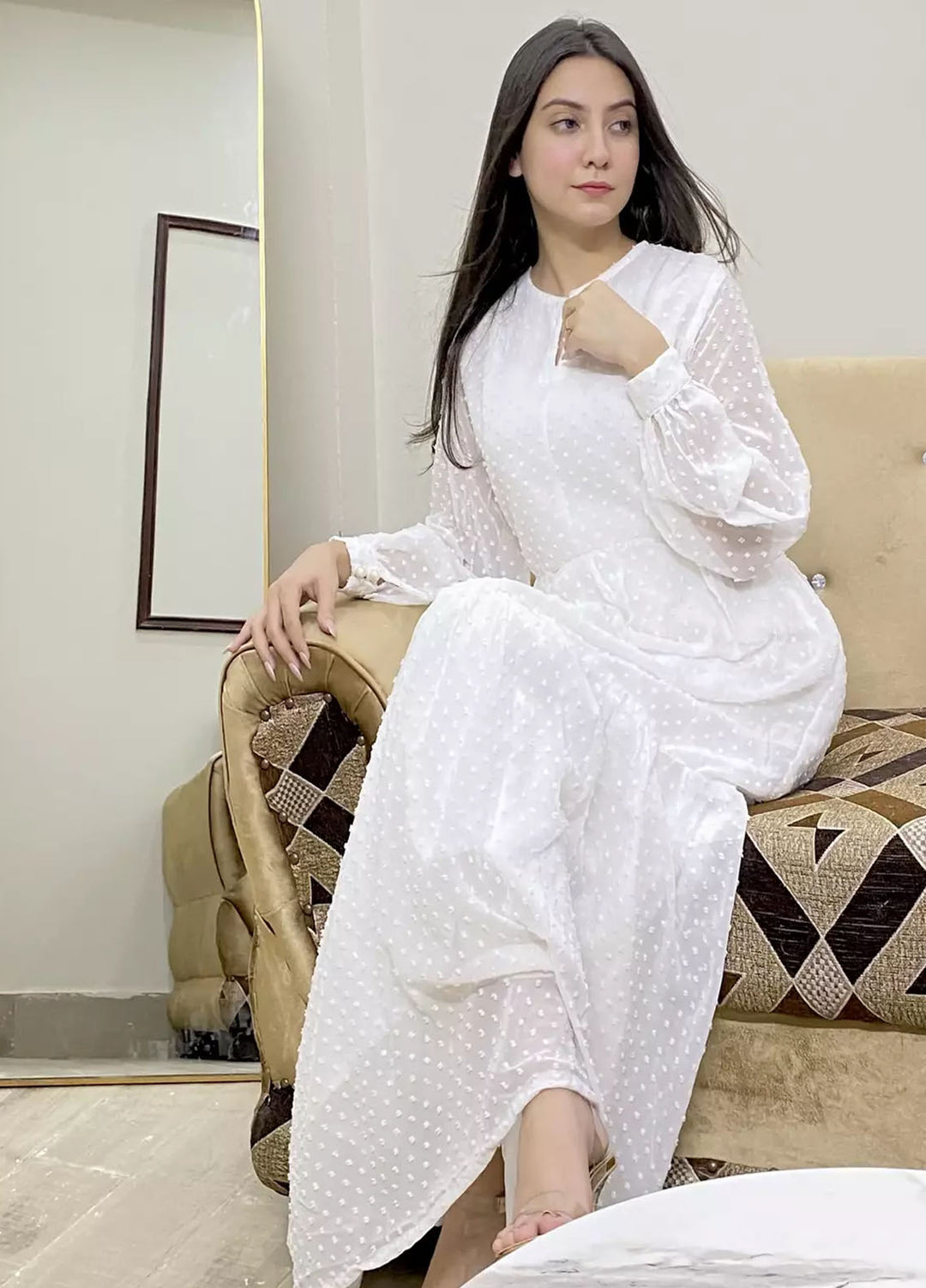 Urban Cut Pret Plain Chiffon 1 Piece UC-1P-W009