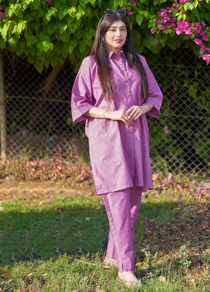 Urban Cut Pret Plain Cotton 2 Piece Suit UC2PE00441