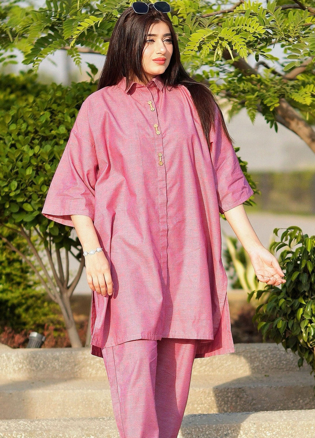 Urban Cut Pret Plain Cotton 2 Piece Suit UC2PE00441