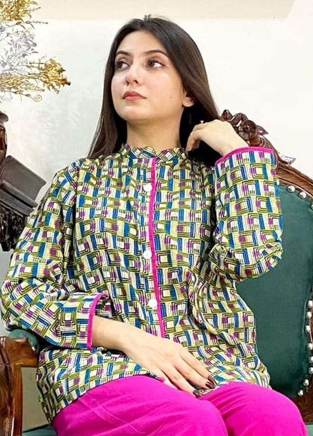 Urban Cut Pret Printed Cotton 2 Piece Suit UC2PW00241