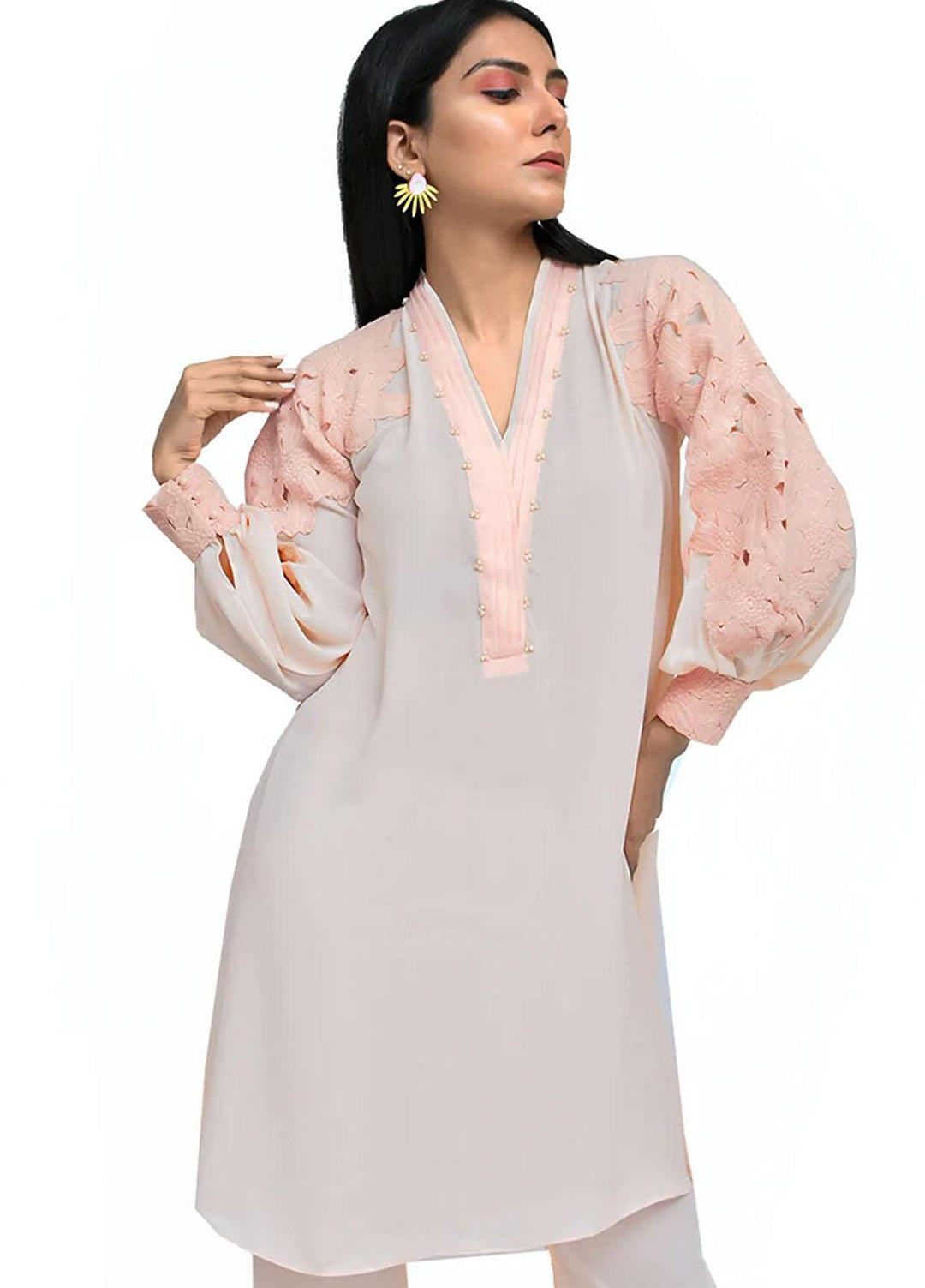 Uzul Trends Pret  Georgette 2 Piece Dress PPUZ