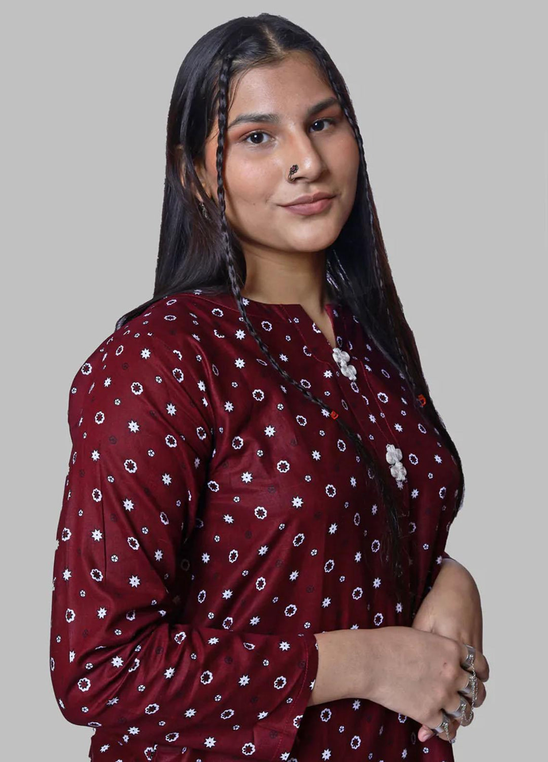 Uzul Trends Pret  Cotton 2 Piece Suit UT Reverie
