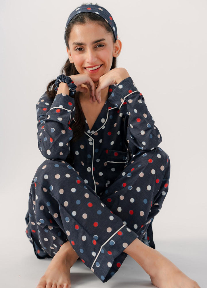 Valerie Pajama Set Printed Lawn 2 Piece Suit VL-PJ-LWN-013