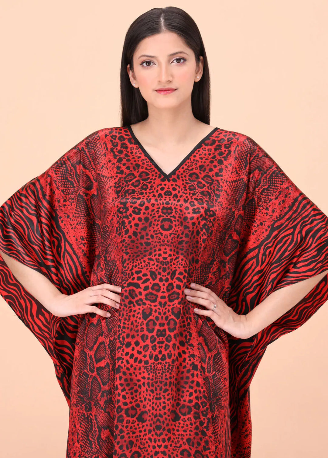 Valerie Pret  Polyester Kaftan ARJ-CAF-03C3