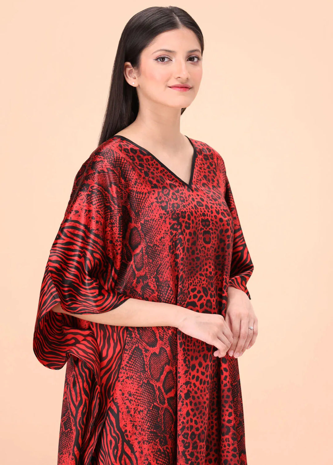 Valerie Pret  Polyester Kaftan ARJ-CAF-03C3