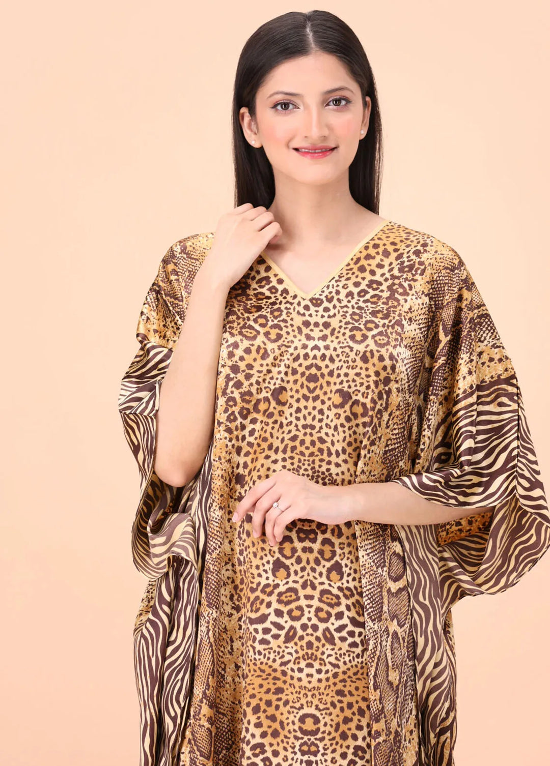Valerie Pret  Polyester Kaftan ARJ-CAF-03C4
