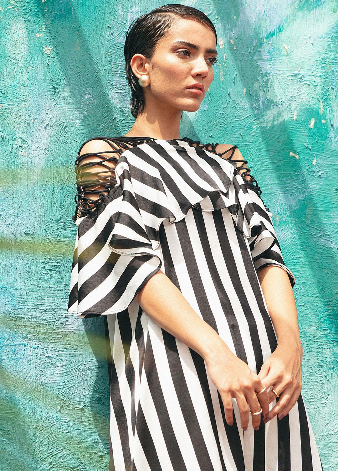 Vanya Party Wear Georgette Luxury Pret Top SD-10